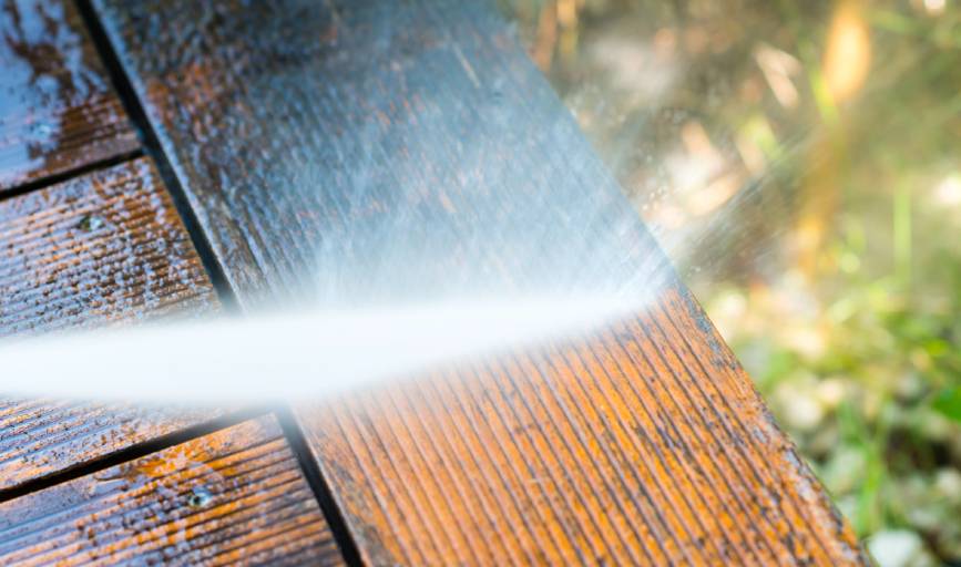 Deck Cleaning