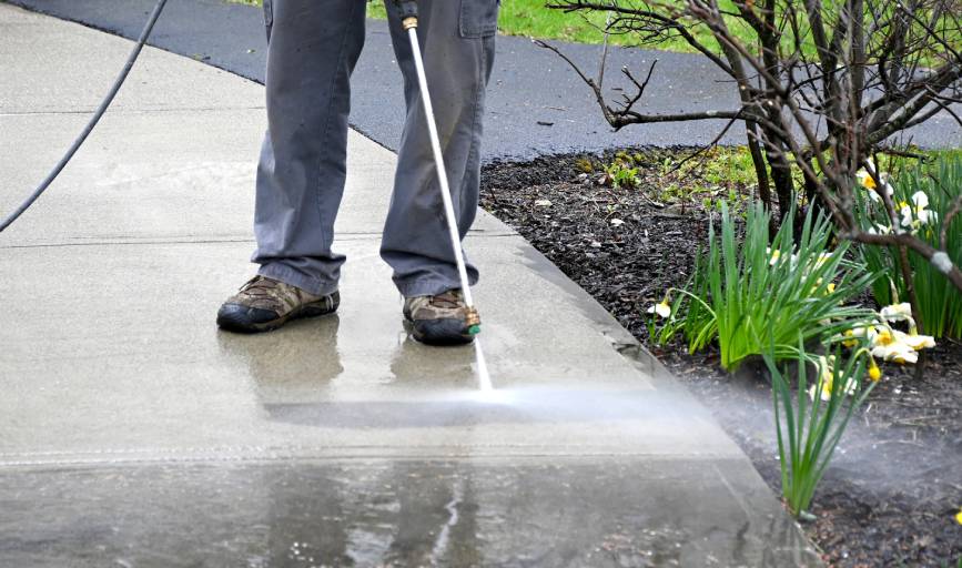 Sidewalk Cleaning